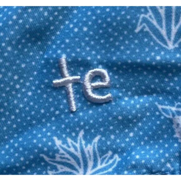 Tipsy Elves Men's Blue Llama Lined Drawstring Pockets Swim Trunks Size XL - Picture 7 of 8